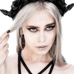 Deals 🤩 RESTYLE Cosplay Dark Elf [Rose Crown] | HEADBAND 👍 -Halloween Sales restyle dark elf rose crown headband 7 1f846379 c6fa 4a20 a0ed 87e38693f59c 700x700