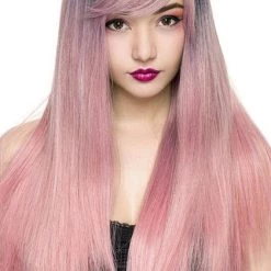 Best deal 😉 ROCKSTAR WIGS Cosplay Bella Dark Root [Milkshake Pink] | WIG 👏