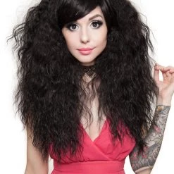 Top 10 😍 ROCKSTAR WIGS Cosplay Bohemian [Black] | WIG 🤩 -Halloween Sales rockstar wigs bohemian black wig 5 fbdaacfa b717 489f a976 a80bbb958fdb 700x700