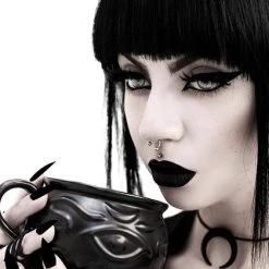 Flash Sale 😉 ROGUE AND WOLF Gothic Homewares Witch Cauldron | MUG" 👍 -Halloween Sales rogue and wolf witch cauldron mug 7 700x700