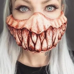 Promo 👏 SARAH MUDLE Cosplay Teeth [Blood] | MASK 🌟