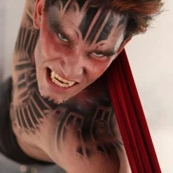 Hot Sale 🎁 SCARECROW Cosplay Original Deluxe [CLASSIC] | CUSTOM FANGS ⭐ -Halloween Sales scarecrow inc fangs classic custom 6 700x700