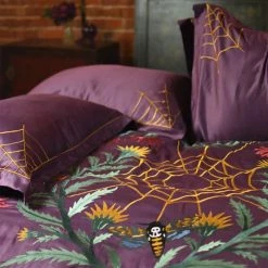 Cheap 💯 SIN IN LINEN Gothic Homewares Forest Witch | KING DUVET COVER ✨ -Halloween Sales sin in linen spider web duvet cover 4 be41cb87 d1e4 4313 ac9e 27170cbec8fc 700x700