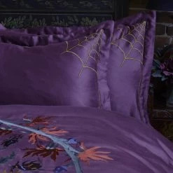 Cheap 💯 SIN IN LINEN Gothic Homewares Forest Witch | KING DUVET COVER ✨ -Halloween Sales sin in linen spider web duvet cover 6 67eed894 7c51 4c9a 82e5 7b391084e7fd 700x700