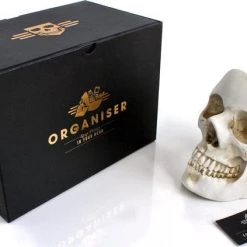 Cheapest 👍 SUCK UK Gothic Homewares Skull | BOWL [WHITE] 😍 -Halloween Sales skull white tidy 4 700x700