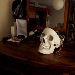 Cheapest 👍 SUCK UK Gothic Homewares Skull | BOWL [WHITE] 😍 -Halloween Sales skull white tidy 6 700x700