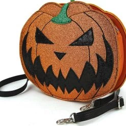 Buy ⌛ SLEEPYVILLE CRITTERS 💀 Halloween Two Faced Jack O'Lantern | 👜 HANDBAG 😉