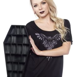 New ⭐ SOURPUSS Gothic Homewares Curio Coffin | SHELF 🎁 -Halloween Sales sourpuss curio coffin shelf 4 a0b81454 340d 4d65 a0b9 168ec5e4410b 700x700