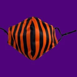 Cheap 💯 SOURPUSS 🎃 Halloween Stripes [Black & Orange] | FACE MASK* ❤️ -Halloween Sales sourpuss stripes black orange mask 1 94d2bf1a 1a4f 4ed6 a68f 57b41f897008 700x700