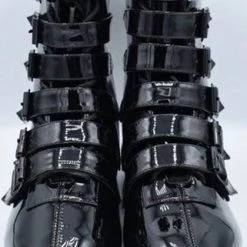 Cheap 👏 STRANGECVLT 🎃 Halloween Coven Pike [Black Patent] | FLAT 🥾 BOOTS 💯 -Halloween Sales strangecvlt coven pike black patent flat boots 2 8306f102 5f0f 4045 848e ea81c536c698 700x700