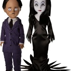 Flash Sale ✔️ Halloween The Addams Family | Gomez & Morticia LIVING DEAD DOLLS ⌛