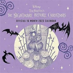 Cheapest 🤩 Bats The Nightmare Before ❄ Christmas: 2023 | SQUARE WALL CALENDAR ❤️