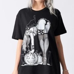 Cheapest 🤩 TWISTED Disney October Cute Occult | T-SHIRT 🎉