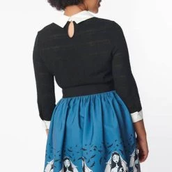 New ❤️ UNIQUE VINTAGE Corpse Bride Emily | FLARE 👗 SKIRT 😉 -Halloween Sales unique vintage emily border flare skirt 3 4dd72155 0095 482d 9bbd 272ea77cfe3e 700x700