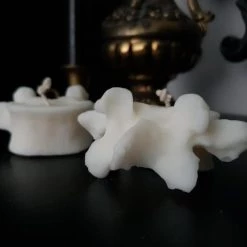 Outlet 🌟 WIXCRAFT CANDLES Gothic Homewares Vertebrae [Single] | TEALIGHT 🌟 -Halloween Sales wixcrafts candles vertebrae single tealight 3 a10c6840 090b 4618 9738 b7cb408d0965 700x700