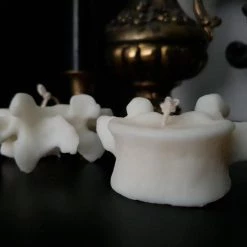 Outlet 🌟 WIXCRAFT CANDLES Gothic Homewares Vertebrae [Single] | TEALIGHT 🌟 -Halloween Sales wixcrafts candles vertebrae single tealight 4 9544ab8c 8041 4cd5 b3ed 082551f00058 700x700