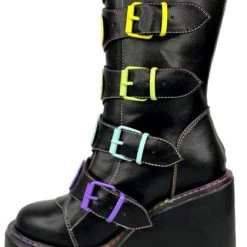 Cheap 🎉 YRU 💀 Halloween Dune [Black/Pastel] | PLATFORM 🥾 BOOTS* 🤩 -Halloween Sales yru dune black pastel platform boots 4 860cb247 3f9e 4bf1 9d70 64b7eab6c57c 700x700