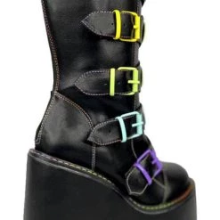 Cheap 🎉 YRU 💀 Halloween Dune [Black/Pastel] | PLATFORM 🥾 BOOTS* 🤩 -Halloween Sales yru dune black pastel platform boots 5 b9e730c3 6695 4772 b47b a3a3a31a856b 700x700